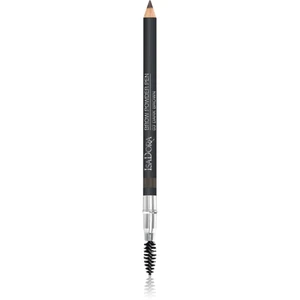 IsaDora Brow Powder Pen tužka na obočí s kartáčkem odstín 03 Dark Brown 1,1 g