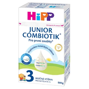 HiPP 3 JUNIOR Combiotik Pokračovací batolecí mléko od 12 - 24 měsíců 500 g