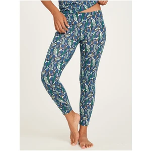 Blue Women's Flowered Tranquillo Leggings - Women