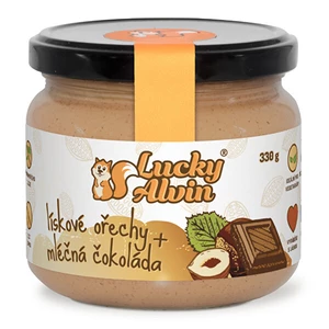Lucky Alvin Lieskové orechy ochutené 330 g variant: mliečna čokoláda