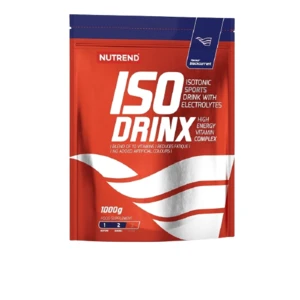 Nutrend ISODRINX s kofeínom 1000 g variant: modrá malina