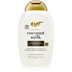 OGX Coconut Milk hydratační šampon s kokosovým olejem 385 ml