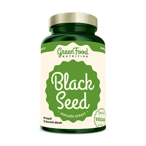 GreenFood Black Seed - Černý kmín 90 kapslí