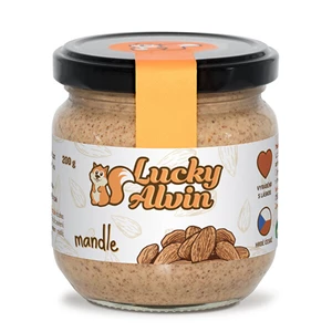 Lucky Alvin Mandľové maslo neochutené 330 g