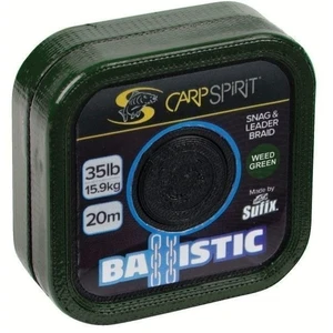 Carp spirit náväzcová šnúra combi stiff camo green 20 m-nosnosť 15 lb