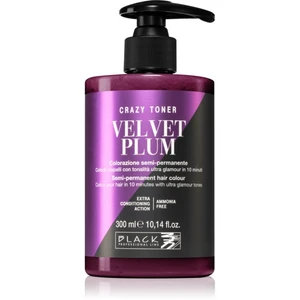 Barevný toner na vlasy Black Professional Crazy Toner - Velvet Plum (švestkový) (154015) + DÁREK ZDARMA