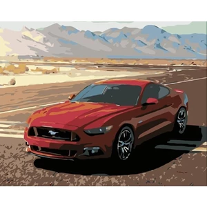 Zuty Pictură pe numere Mustang