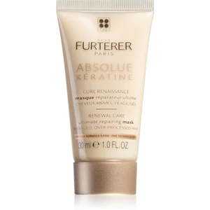 Rene Furterer Absolue Kératine Ultimate Repairing Mask maska wzmacniająca do włosów delikatnych Fine Hair 30 ml