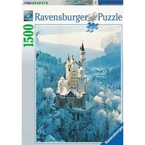 Ravensburger Puzzle Zámek Neuschwanstein v zimě 1500 dílků