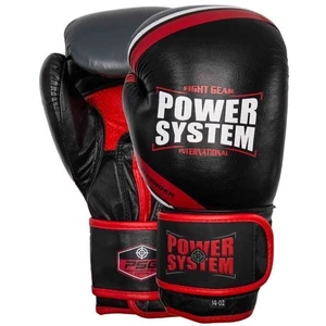 Power System Boxing Gloves Challenger Red 14OZ