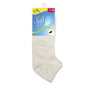 Soft Dámské ponožky se zdravotním lemem nízké - bílé 35 - 38