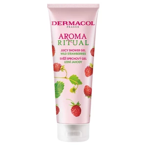 Dermacol Aroma Ritual Wild Strawberries svěží sprchový gel 250 ml