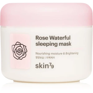 Skin79 Rose Waterfull nočná hydratačná maska s ružovou vodou 100 ml