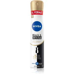 Nivea Black & White Invisible Silky Smooth antiperspirant ve spreji 200 ml