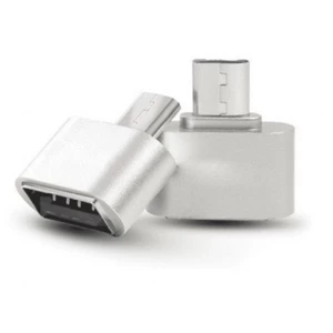 Redukcia WG USB 2.0/Micro USB strieborná (6197...