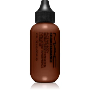 MAC Cosmetics Studio Radiance Face and Body Radiant Sheer Foundation lehký make-up na obličej a tělo odstín W6 50 ml
