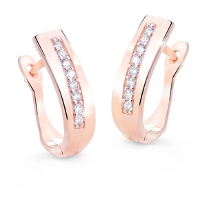 Cutie Jewellery Úchvatné náušnice s trblietavými zirkónmi Z8018-55-10-X-4