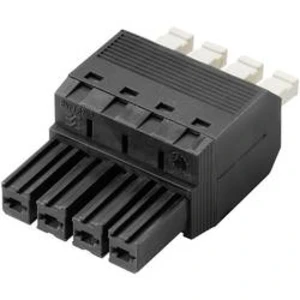 Zástrčkový konektor na kabel Weidmüller BVFL 7.62HP/05/180 SN BK BX 2548890000, pólů 5, rozteč 7.62 mm, 42 ks