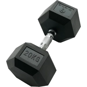 Sveltus Hexagonal Dumbbell 20 kg Nero