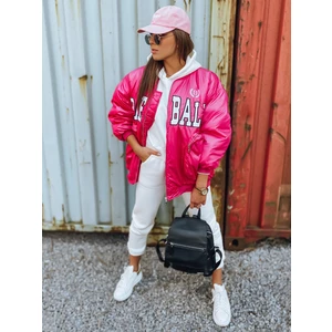 Women's baseball jacket BASKET fuchsia Dstreet