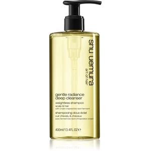 Shu Uemura Deep Cleanser Gentle Radiance jemný čisticí šampon pro zdravé a krásné vlasy 400 ml