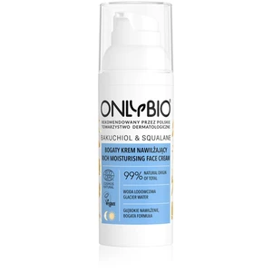 OnlyBio Bakuchiol & Squalane intenzivní hydratační krém pro normální až suchou pleť 50 ml