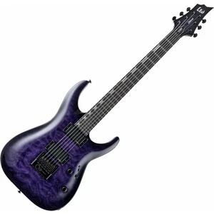 ESP LTD H-1000 Evertune QM See Thru Purple Sunburst