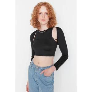 Trendyol Blouse - Black - Slim fit