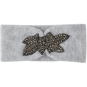 Pieces Dámska čelenka PCNASMINA 17128398 Light Grey Melange