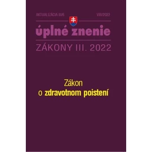 Aktualizácia III/6 2022 – Zdravotné poistenie