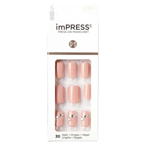 KISS Samolepiace nechty imPRESS Nails Crystal Blossom 30 ks