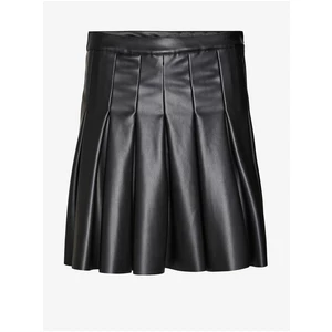 Black leatherette skirt Noisy May Paulo - Women
