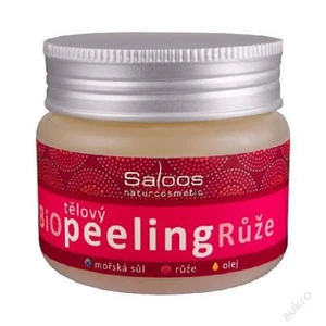 Saloos Bio Tělový peeling - Růže 140 ml