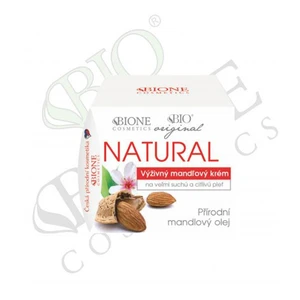 Bione Cosmetics Výživný mandľový krém na veľmi suchú a citlivú pleť Natural 51 ml