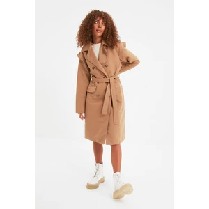 Cappotto da donna  Trendyol Beige