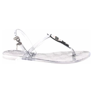 Plážové sandále Karl Lagerfeld dámské KL80002M V50 mid grey rubber w-black 41
