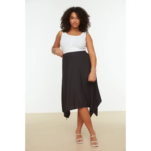 Női szoknya Trendyol Plus size