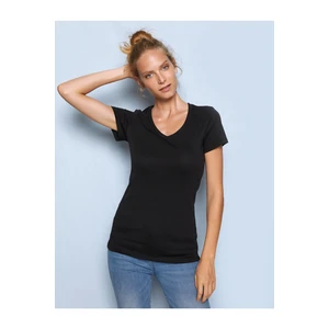 Koton Women's Black T-Shirt