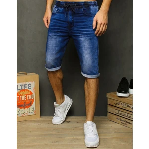 Men's denim blue shorts SX1210