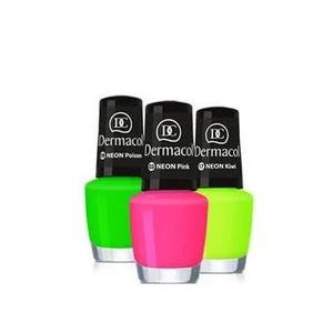 Dermacol Neon neonový lak na nehty odstín 39 Verde 5 ml