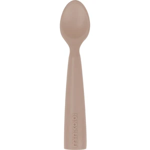 Minikoioi Silicone Spoon lžička Bubble Beige 1 ks