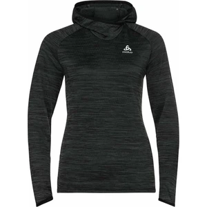 Odlo Women's Run Easy Mid Layer Hoody Black Melange M