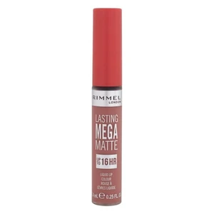 Rimmel Lasting Mega Matte lehká tekutá matná rtěnka 16h odstín Pink Blink 7,4 ml