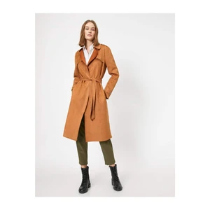 Women's coat Koton Kahve