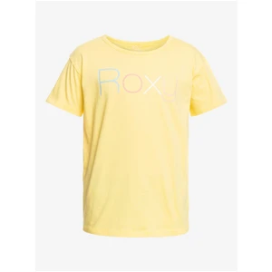 Yellow Girl T-Shirt Roxy Day and Night - Girls