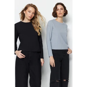 Trendyol T-Shirt - Gray - Regular fit