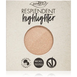 puroBIO Cosmetics Resplendent Highlighter krémový rozjasňovač náhradná náplň odtieň 01 Champagne 9 g