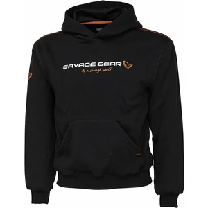 Savage Gear Mikina Junior Logo Hoodie 12-14