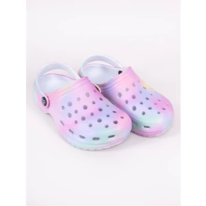 Yoclub Kids's Girls Crocs Shoes Slip-On Sandals OCR-0044G-9900