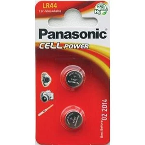 Batéria alkalická Panasonic LR44, blistr 1ks (LR-44EL/1B...
